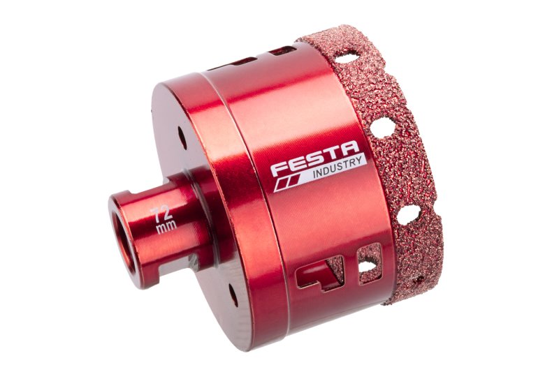 Korunka vykružovací diamantová Festa Industry 72mm M14